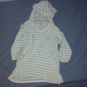 A Calvin Klein towel and  cover up!!